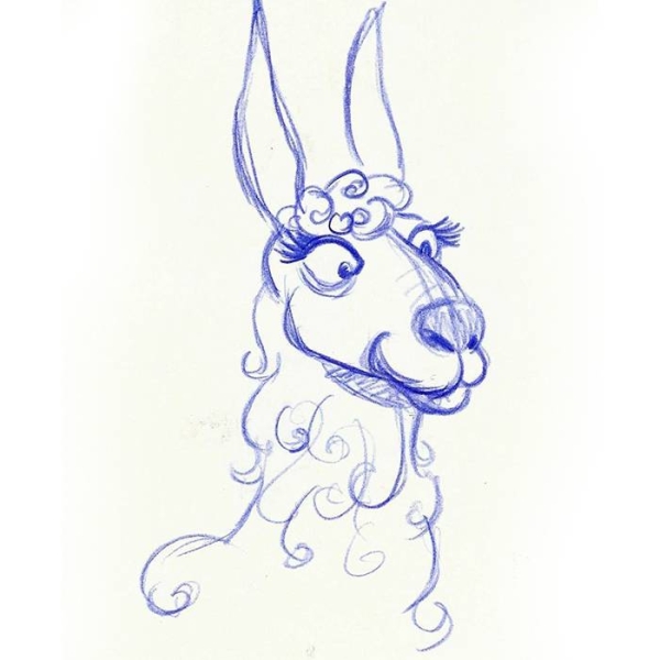 Illustration- Eve - Graphiste Webdesigner Infographiste Montpellier - restaurant sympa MONTPELLIER