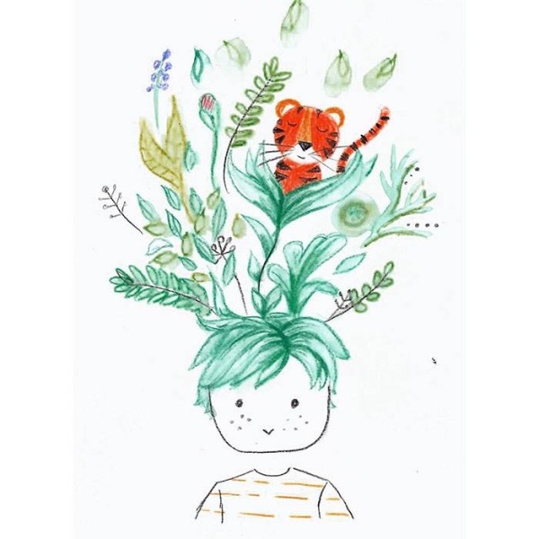 Illustration- Eve - Graphiste Webdesigner Infographiste Montpellier - restaurant MONTPELLIER