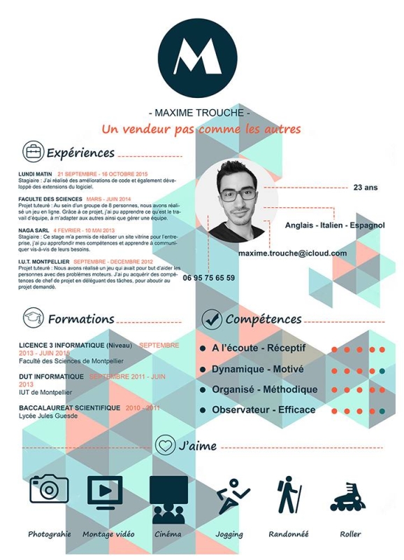 CV - Eve- Eve - Graphiste Webdesigner Infographiste Montpellier - restaurant MONTPELLIER