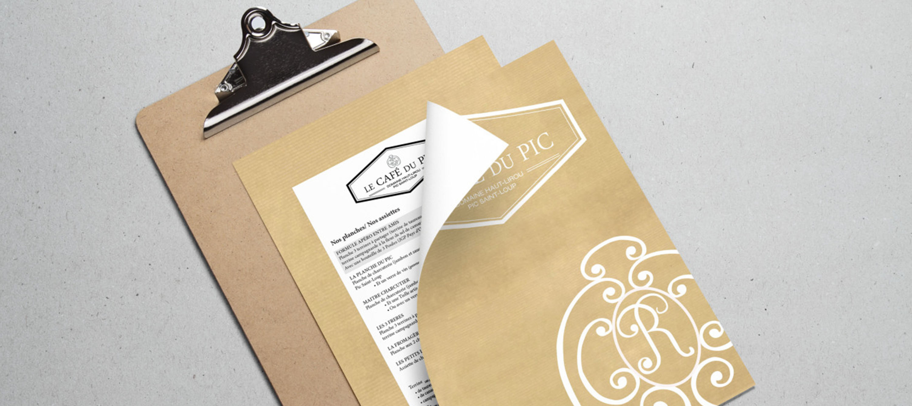 Café du Pic - Eve - Graphiste Webdesigner Infographiste Marseille
