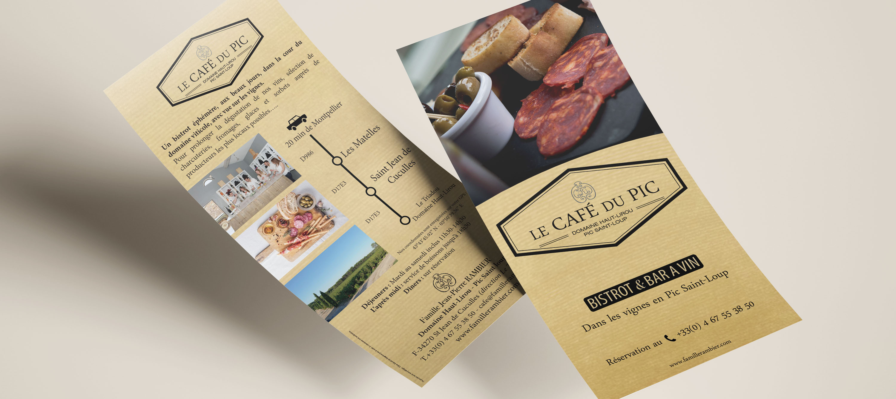 Café du Pic - Eve - Graphiste Webdesigner Infographiste Marseille