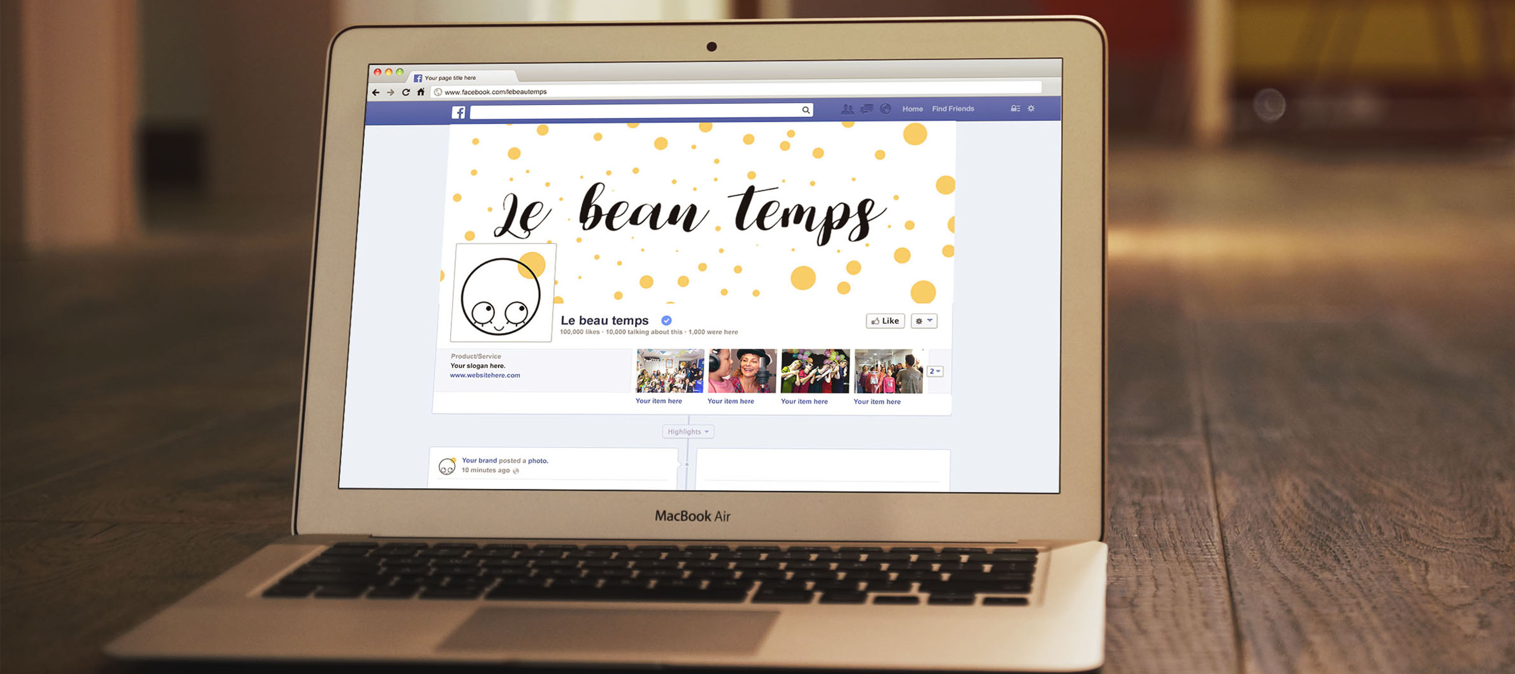 Print Beau temps - Eve - Graphiste Webdesigner Infographiste Marseille