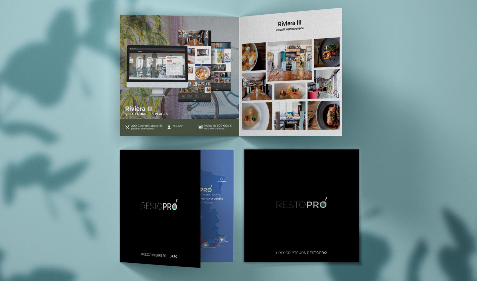 Print RestoPro- Eve - Graphiste Webdesigner Infographiste Montpellier