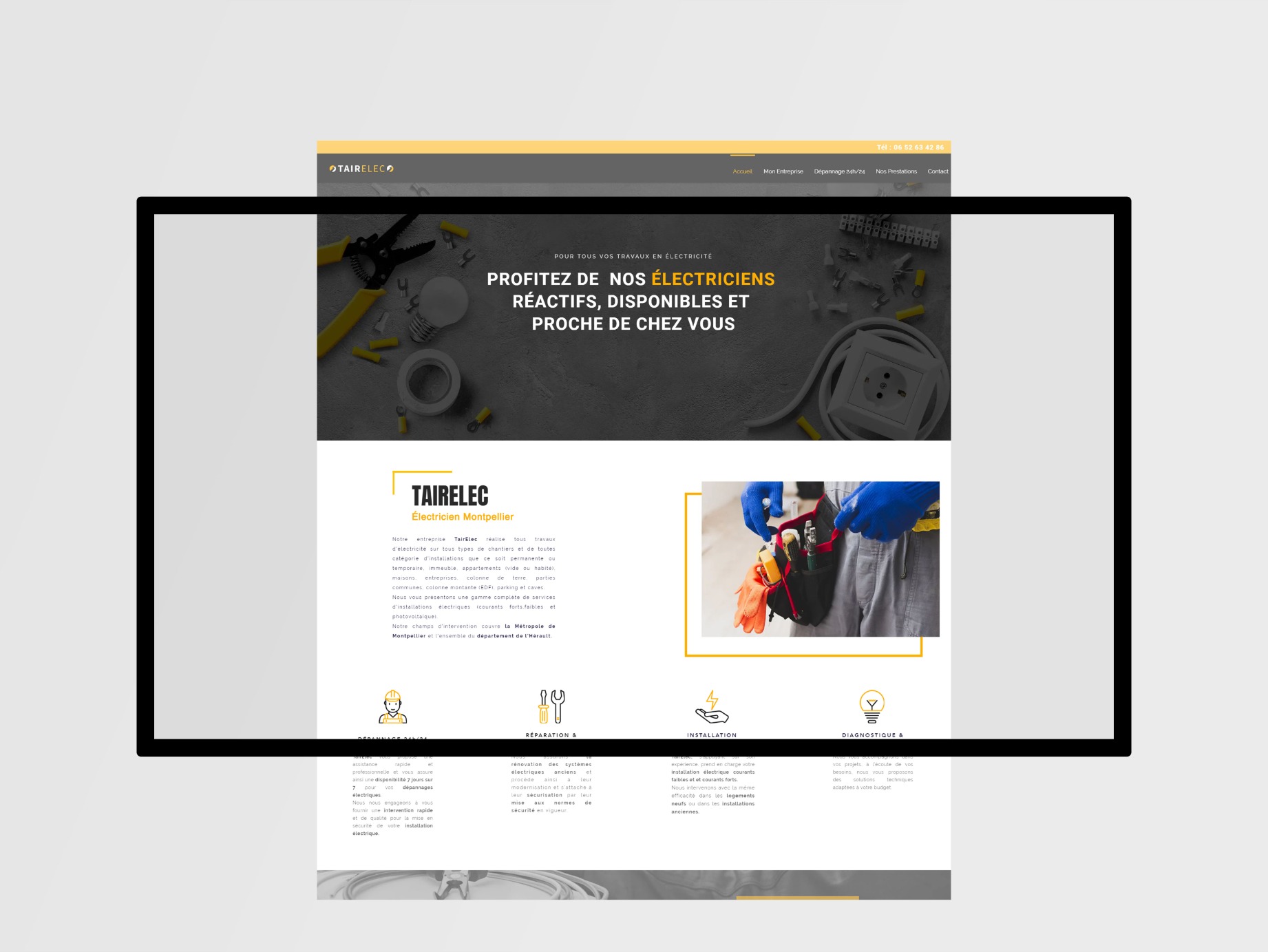 TairElec - Eve - Graphiste Webdesigner Infographiste Marseille